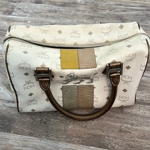 Beautiful MCM top handle bag